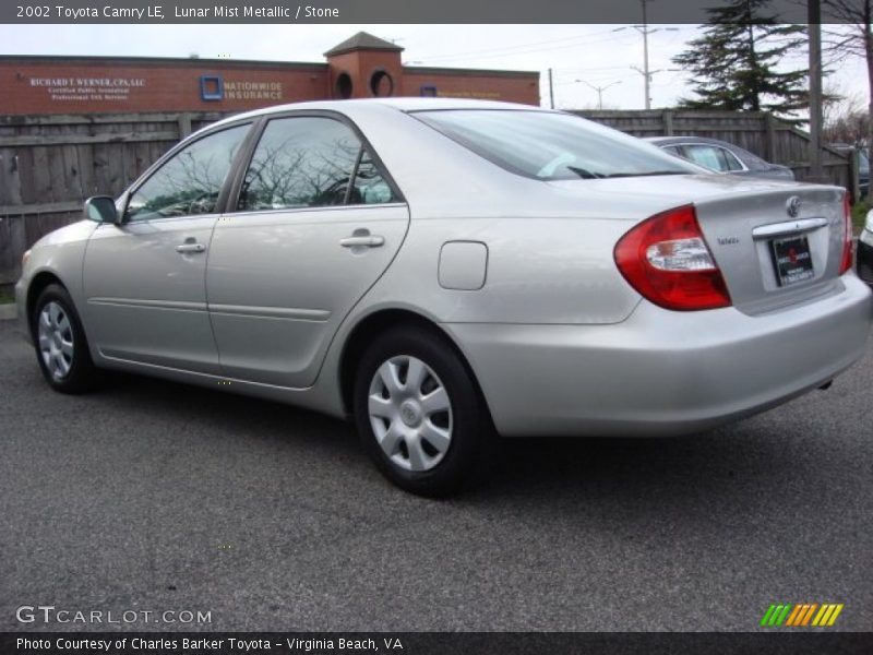 Lunar Mist Metallic / Stone 2002 Toyota Camry LE