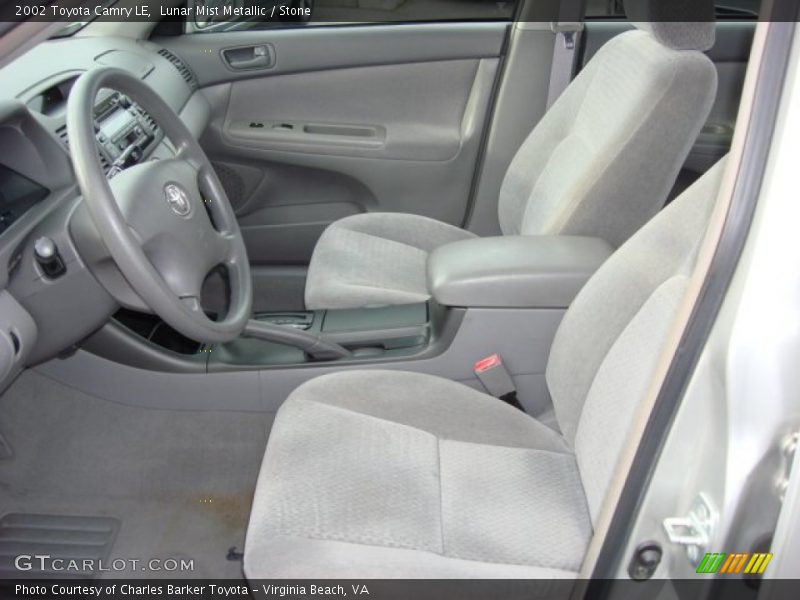 Lunar Mist Metallic / Stone 2002 Toyota Camry LE