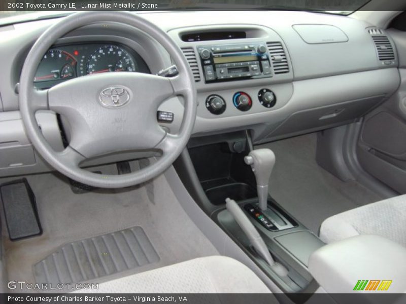 Lunar Mist Metallic / Stone 2002 Toyota Camry LE