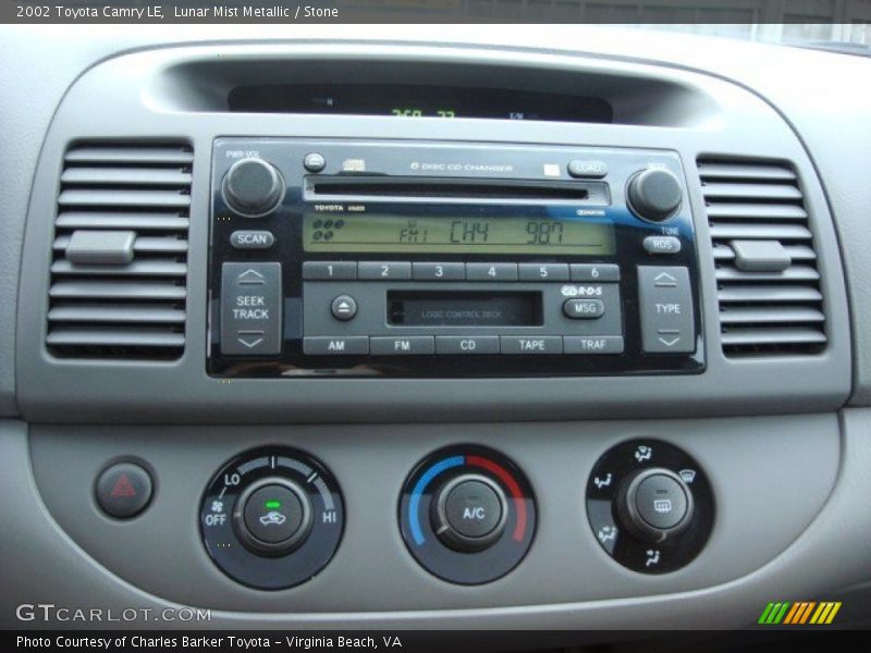 Lunar Mist Metallic / Stone 2002 Toyota Camry LE