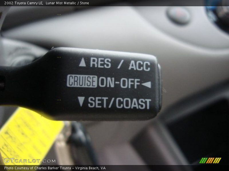 Lunar Mist Metallic / Stone 2002 Toyota Camry LE
