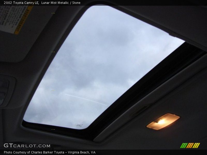 Lunar Mist Metallic / Stone 2002 Toyota Camry LE