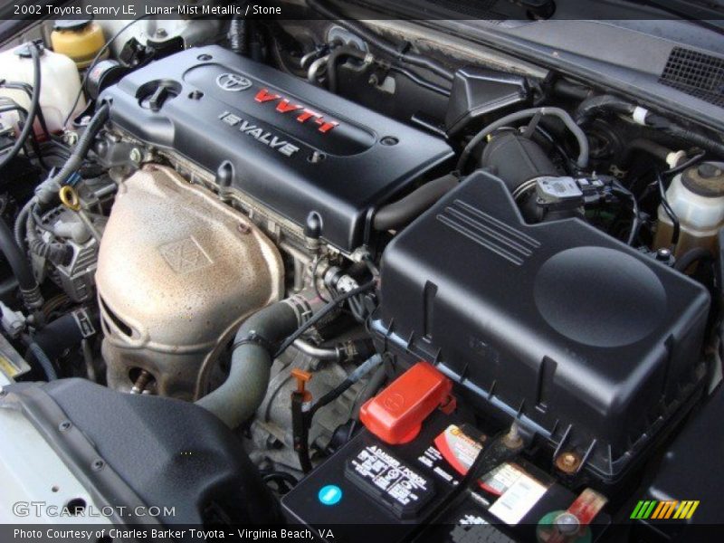 Lunar Mist Metallic / Stone 2002 Toyota Camry LE