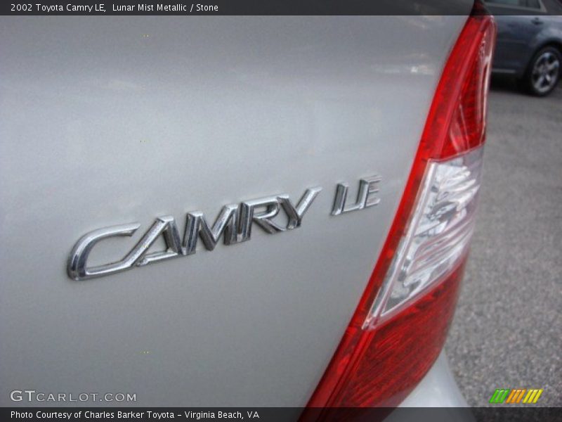 Lunar Mist Metallic / Stone 2002 Toyota Camry LE