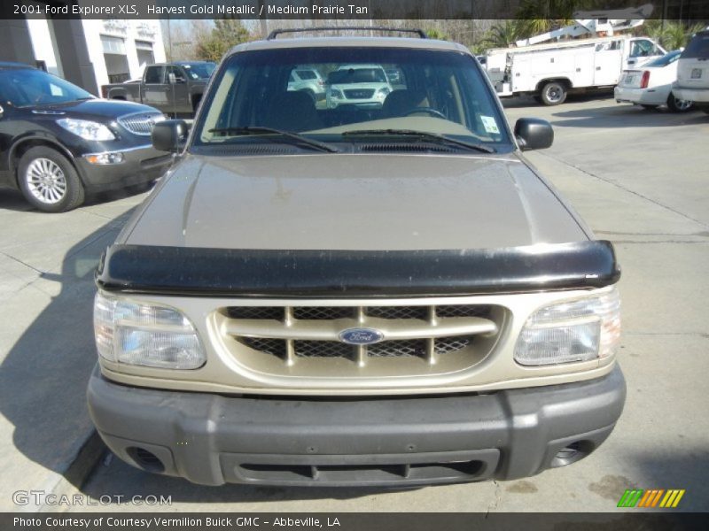 Harvest Gold Metallic / Medium Prairie Tan 2001 Ford Explorer XLS