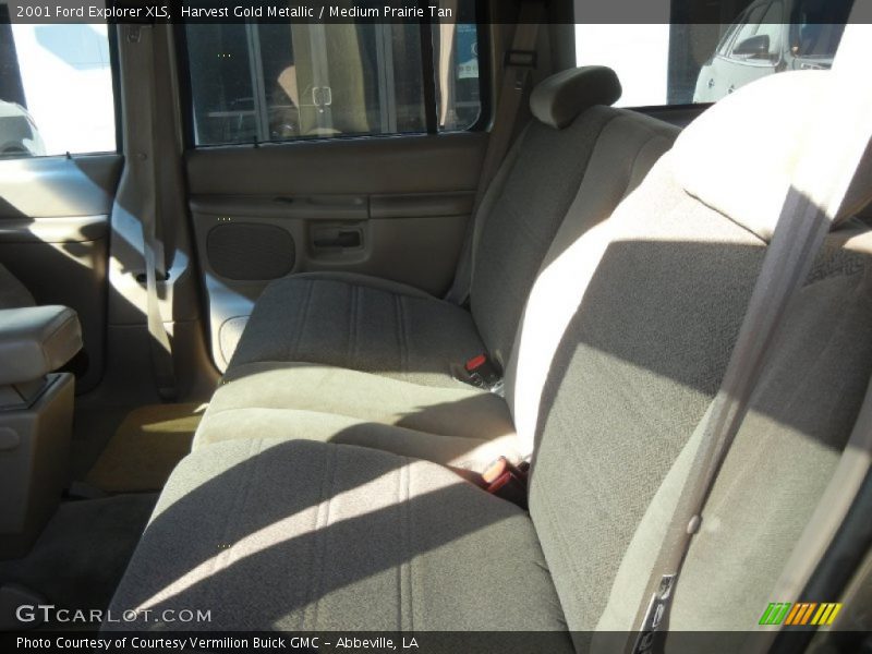 Harvest Gold Metallic / Medium Prairie Tan 2001 Ford Explorer XLS