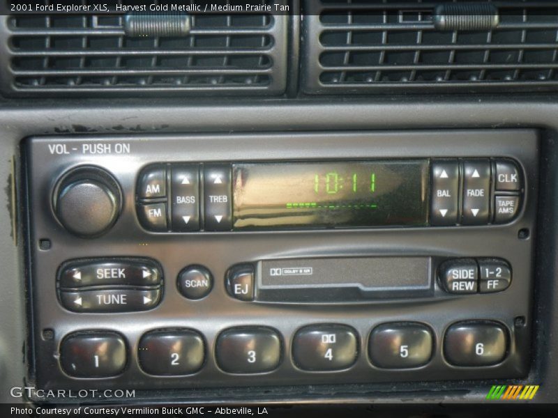 Controls of 2001 Explorer XLS