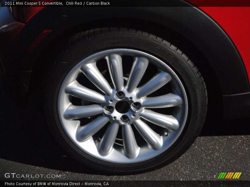 Chili Red / Carbon Black 2011 Mini Cooper S Convertible