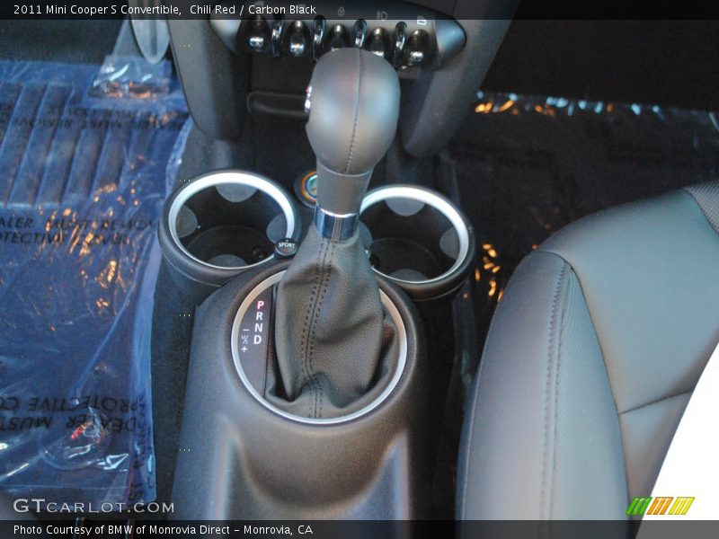 Chili Red / Carbon Black 2011 Mini Cooper S Convertible