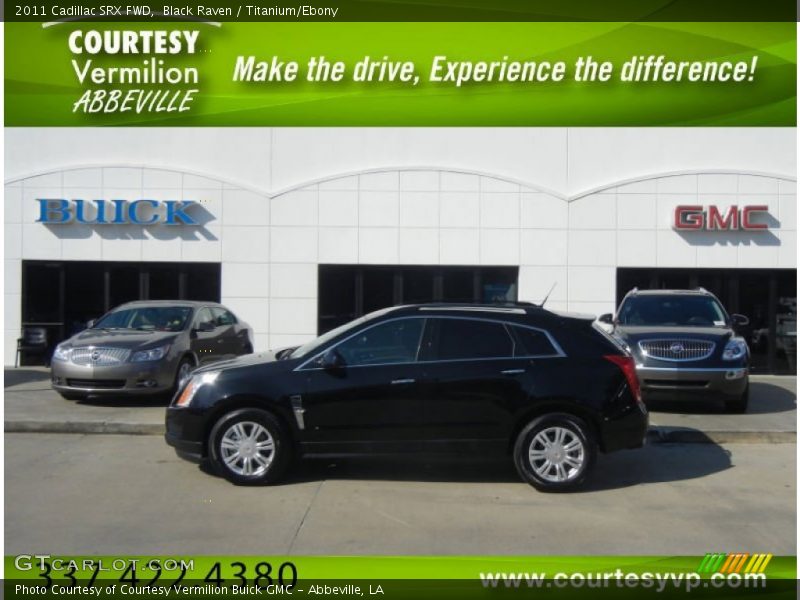 Black Raven / Titanium/Ebony 2011 Cadillac SRX FWD