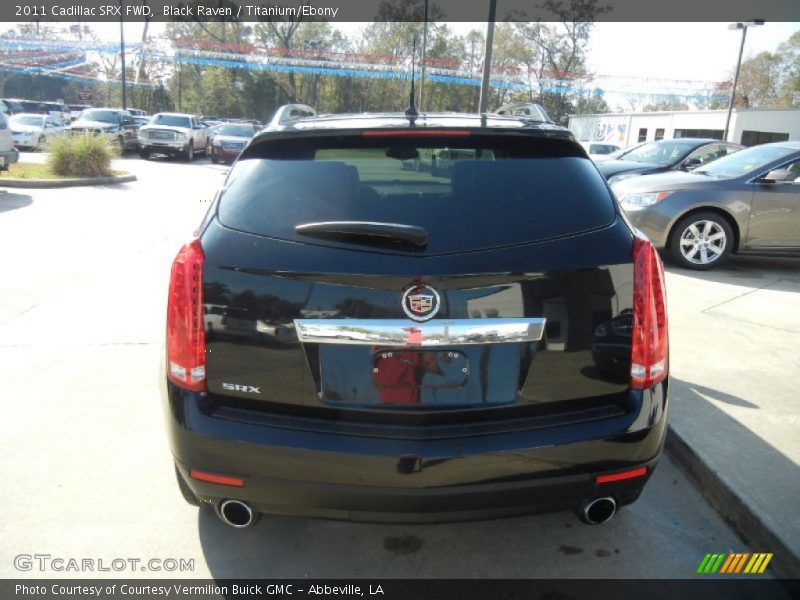 Black Raven / Titanium/Ebony 2011 Cadillac SRX FWD
