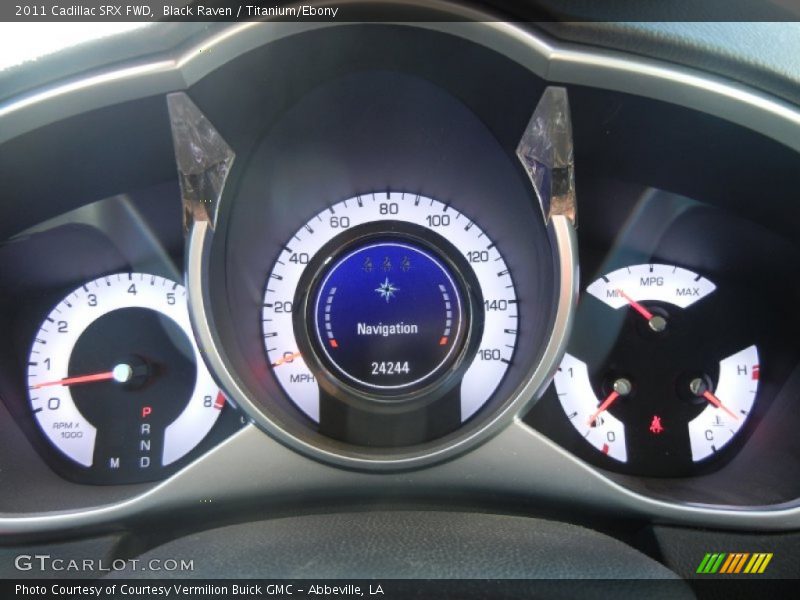 Black Raven / Titanium/Ebony 2011 Cadillac SRX FWD