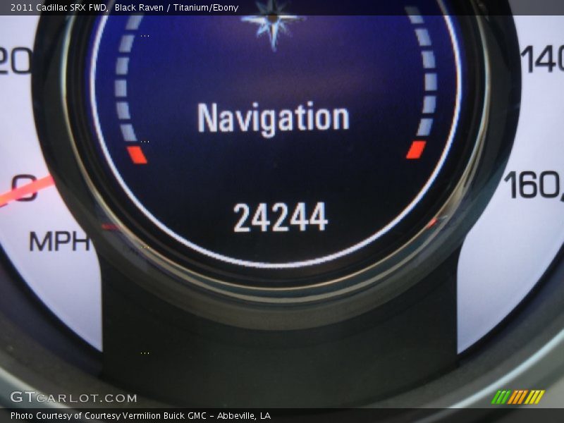 Black Raven / Titanium/Ebony 2011 Cadillac SRX FWD