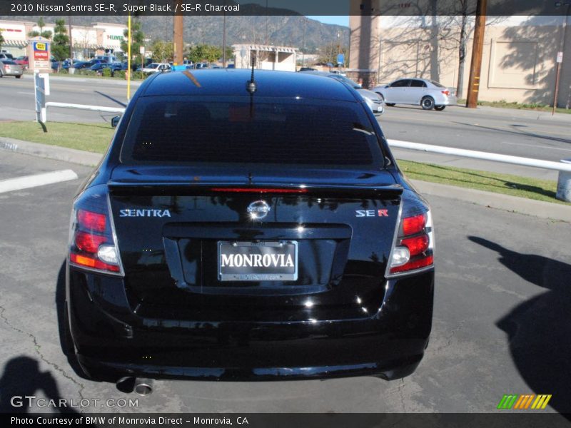 Super Black / SE-R Charcoal 2010 Nissan Sentra SE-R