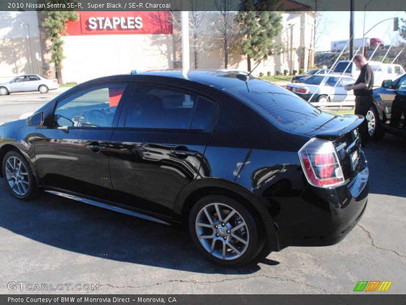 Super Black / SE-R Charcoal 2010 Nissan Sentra SE-R