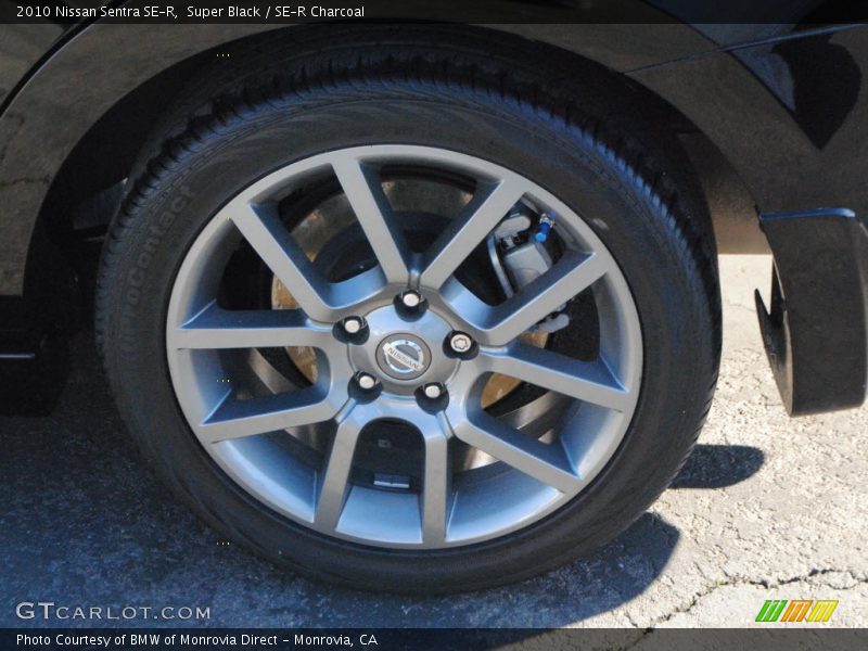 Super Black / SE-R Charcoal 2010 Nissan Sentra SE-R