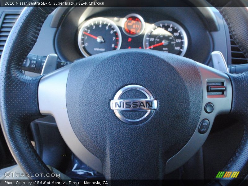 Super Black / SE-R Charcoal 2010 Nissan Sentra SE-R