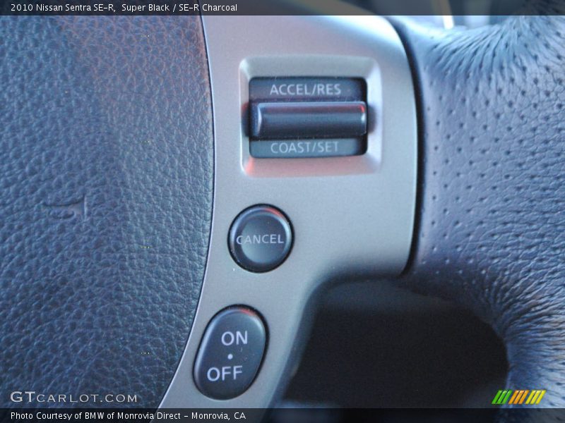 Super Black / SE-R Charcoal 2010 Nissan Sentra SE-R