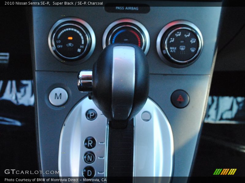 Super Black / SE-R Charcoal 2010 Nissan Sentra SE-R