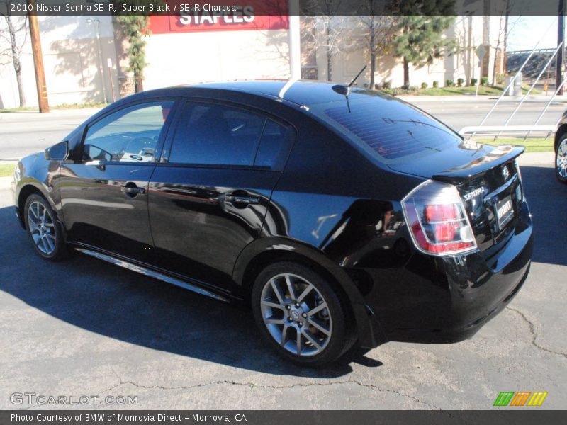 Super Black / SE-R Charcoal 2010 Nissan Sentra SE-R