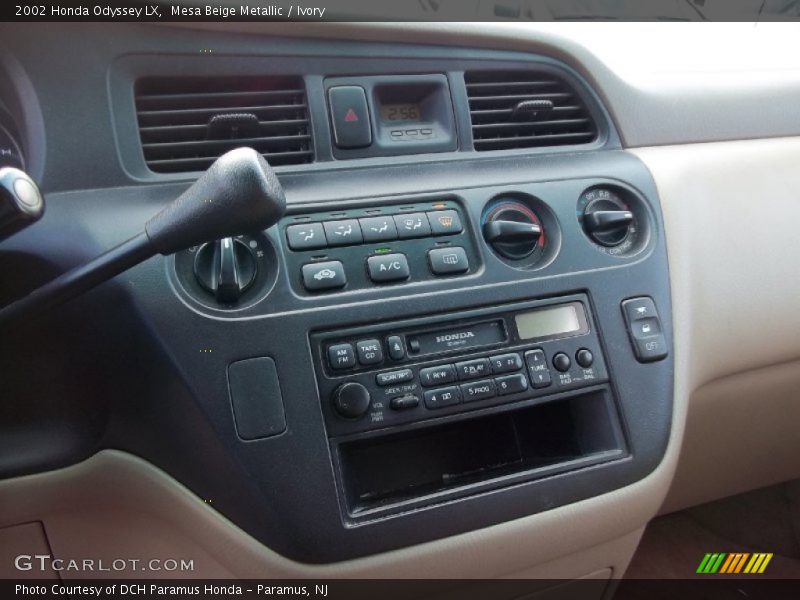 Controls of 2002 Odyssey LX