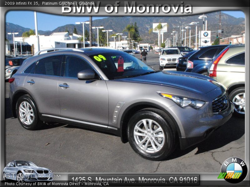 Platinum Graphite / Graphite 2009 Infiniti FX 35