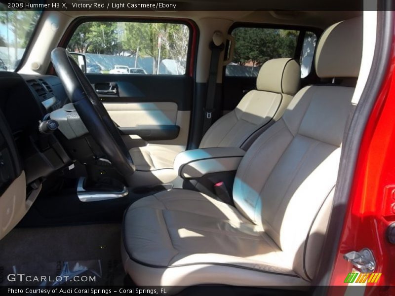 Victory Red / Light Cashmere/Ebony 2008 Hummer H3 X