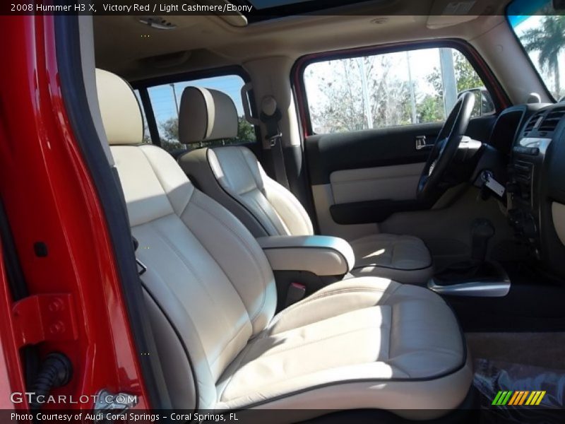 Victory Red / Light Cashmere/Ebony 2008 Hummer H3 X