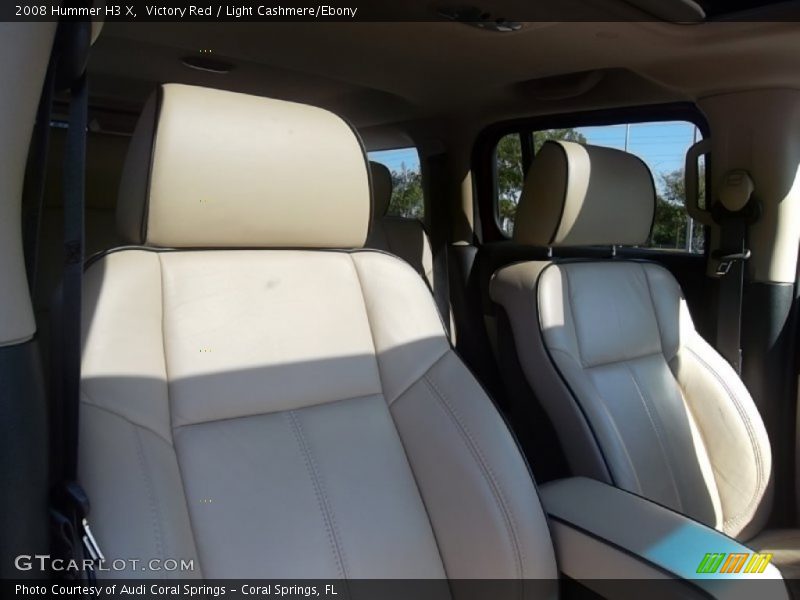 Victory Red / Light Cashmere/Ebony 2008 Hummer H3 X
