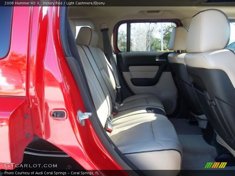 Victory Red / Light Cashmere/Ebony 2008 Hummer H3 X