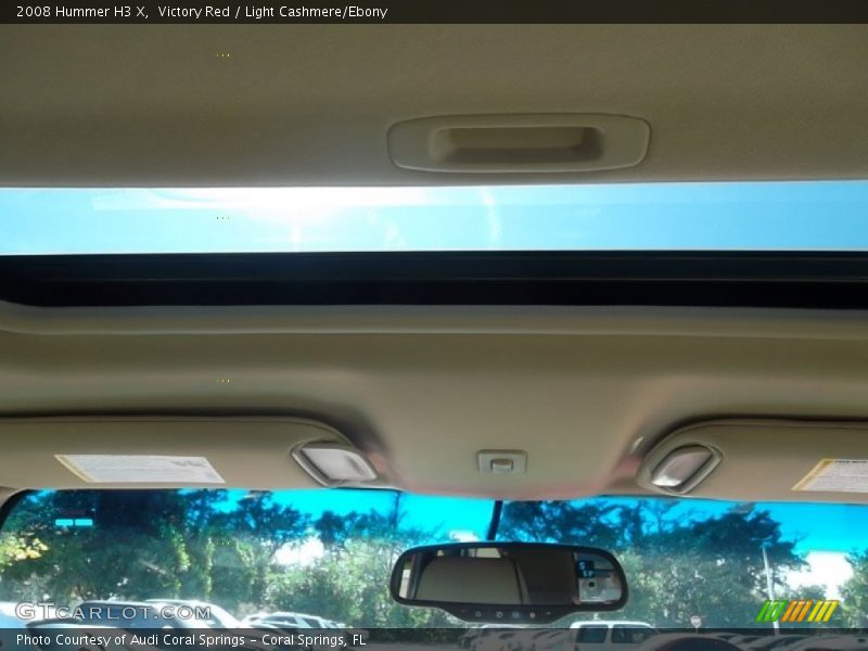 Victory Red / Light Cashmere/Ebony 2008 Hummer H3 X