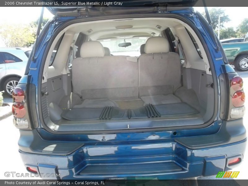 Superior Blue Metallic / Light Gray 2006 Chevrolet TrailBlazer LS