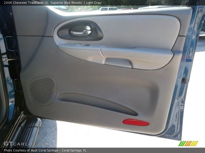 Superior Blue Metallic / Light Gray 2006 Chevrolet TrailBlazer LS