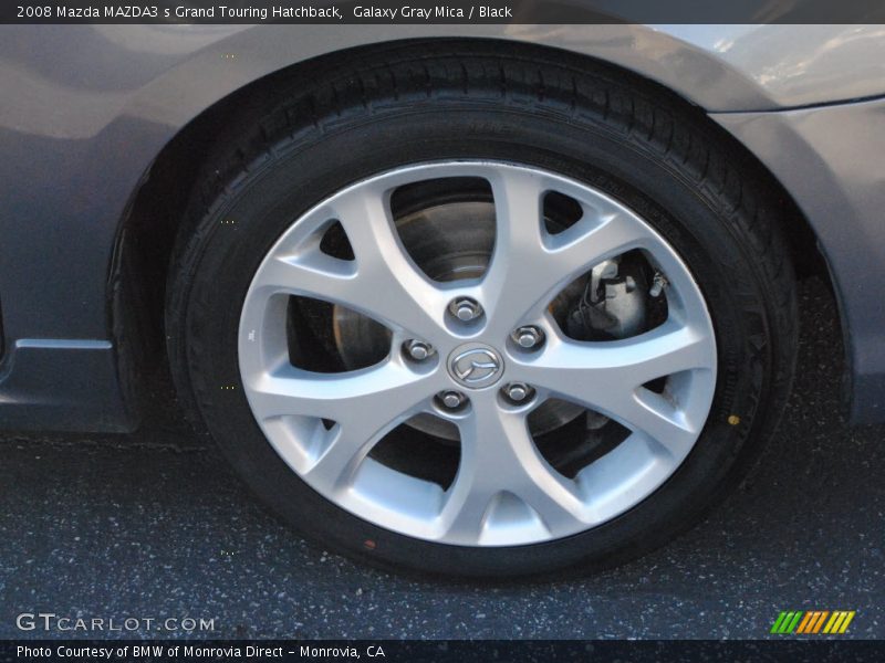 Galaxy Gray Mica / Black 2008 Mazda MAZDA3 s Grand Touring Hatchback