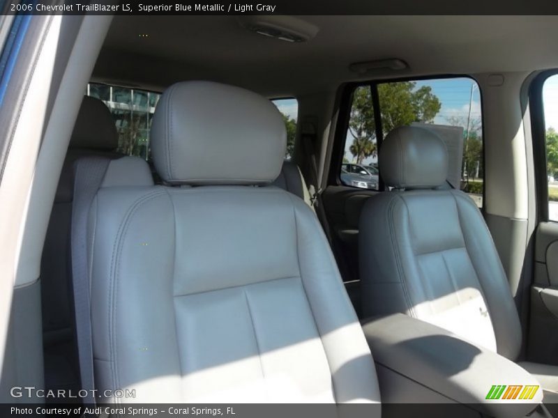 Superior Blue Metallic / Light Gray 2006 Chevrolet TrailBlazer LS