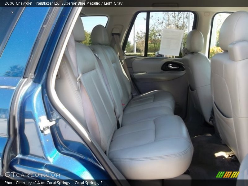 Superior Blue Metallic / Light Gray 2006 Chevrolet TrailBlazer LS