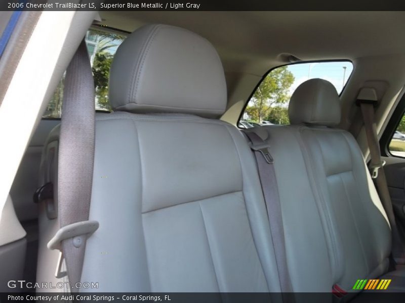 Superior Blue Metallic / Light Gray 2006 Chevrolet TrailBlazer LS