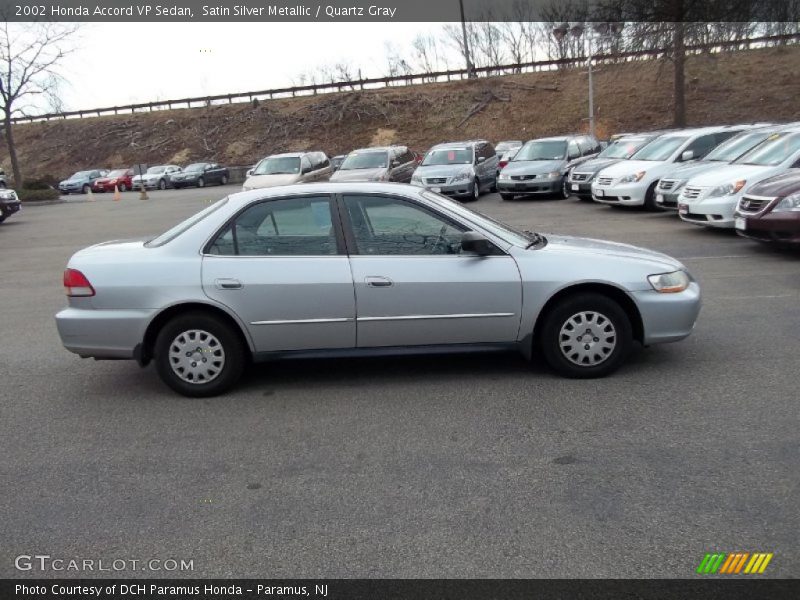 Satin Silver Metallic / Quartz Gray 2002 Honda Accord VP Sedan