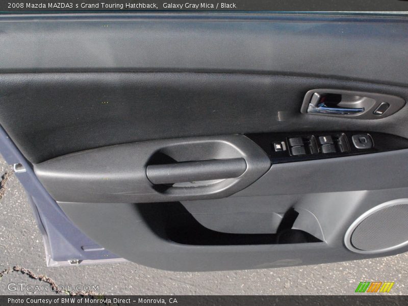 Galaxy Gray Mica / Black 2008 Mazda MAZDA3 s Grand Touring Hatchback