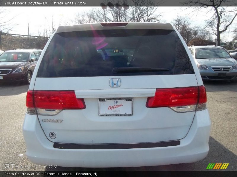 Taffeta White / Ivory 2009 Honda Odyssey EX