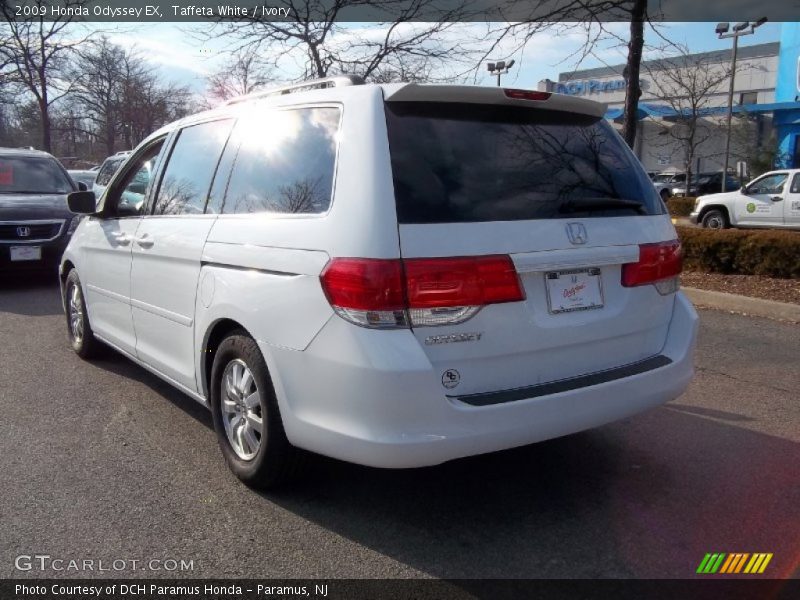 Taffeta White / Ivory 2009 Honda Odyssey EX