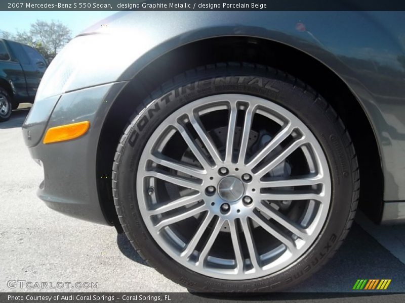  2007 S 550 Sedan Wheel