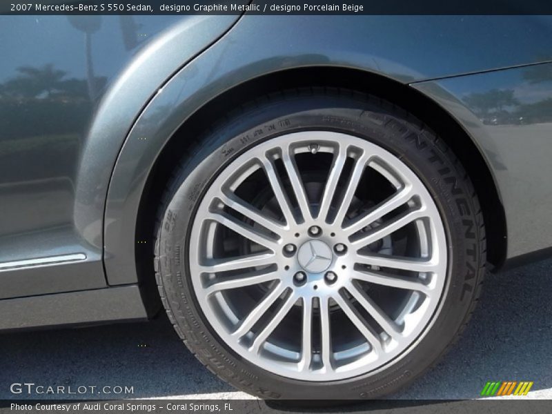  2007 S 550 Sedan Wheel