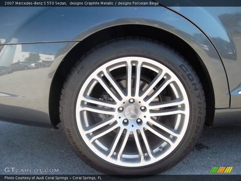  2007 S 550 Sedan Wheel