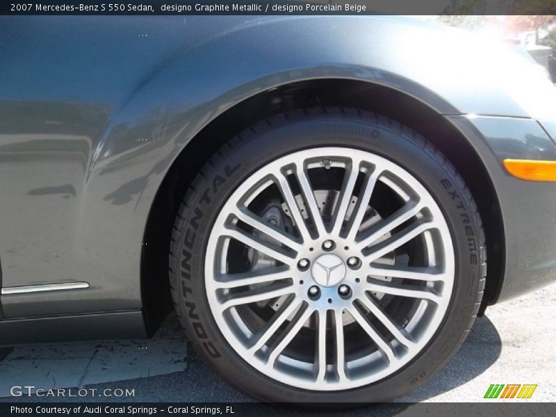  2007 S 550 Sedan Wheel