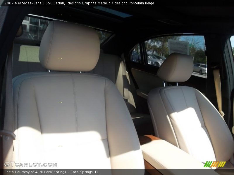 designo Graphite Metallic / designo Porcelain Beige 2007 Mercedes-Benz S 550 Sedan
