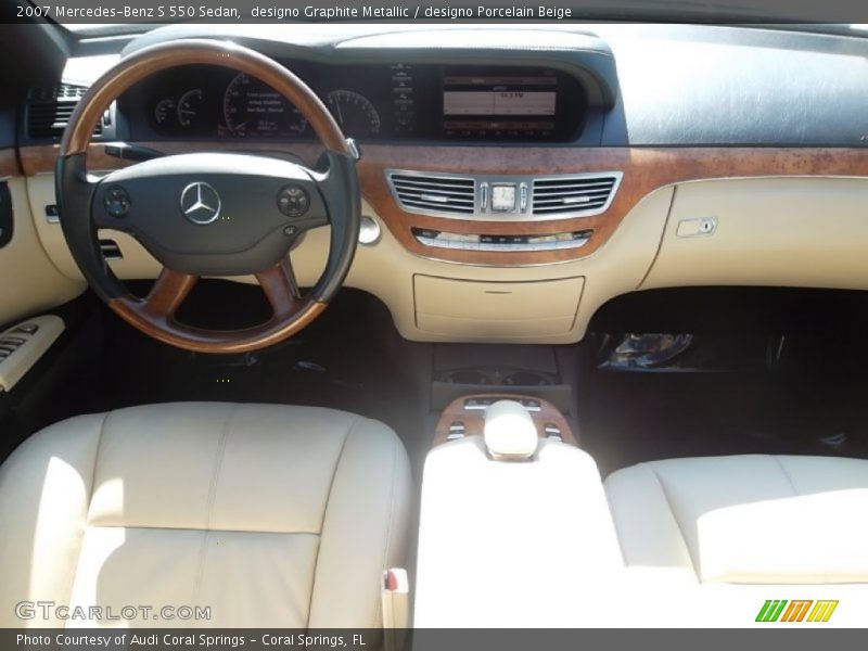 Dashboard of 2007 S 550 Sedan