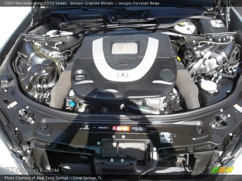  2007 S 550 Sedan Engine - 5.5 Liter DOHC 32-Valve V8