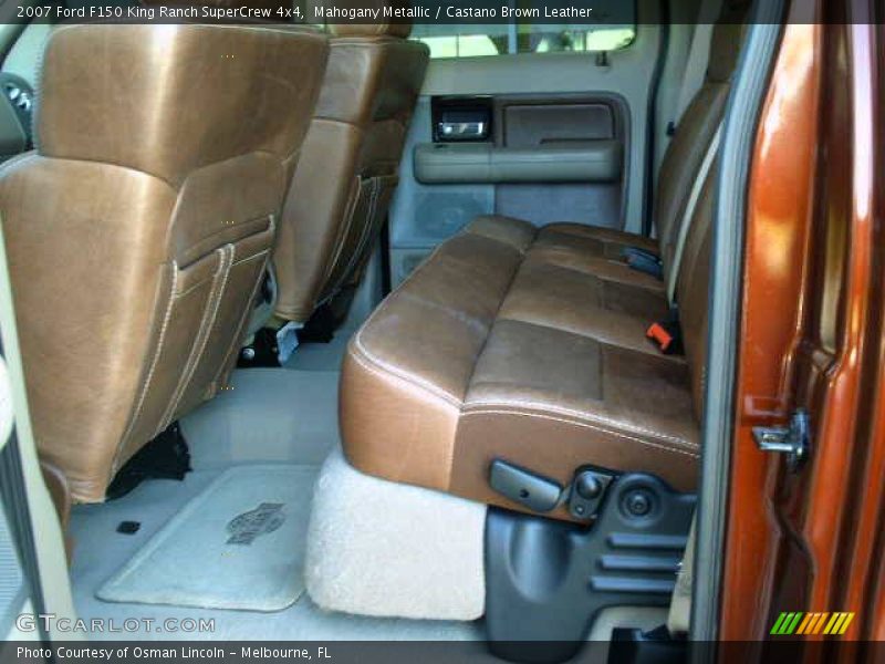 Mahogany Metallic / Castano Brown Leather 2007 Ford F150 King Ranch SuperCrew 4x4