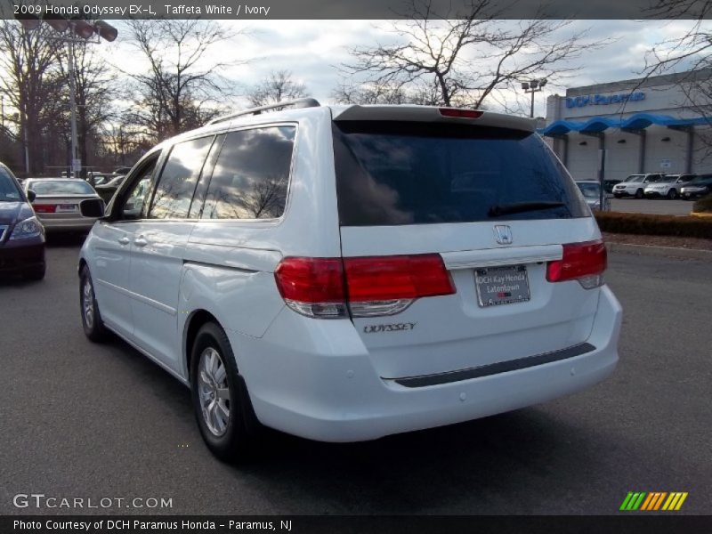 Taffeta White / Ivory 2009 Honda Odyssey EX-L